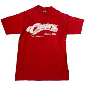 Vintage Single Stitch Cheers Boston Tee Sz. M